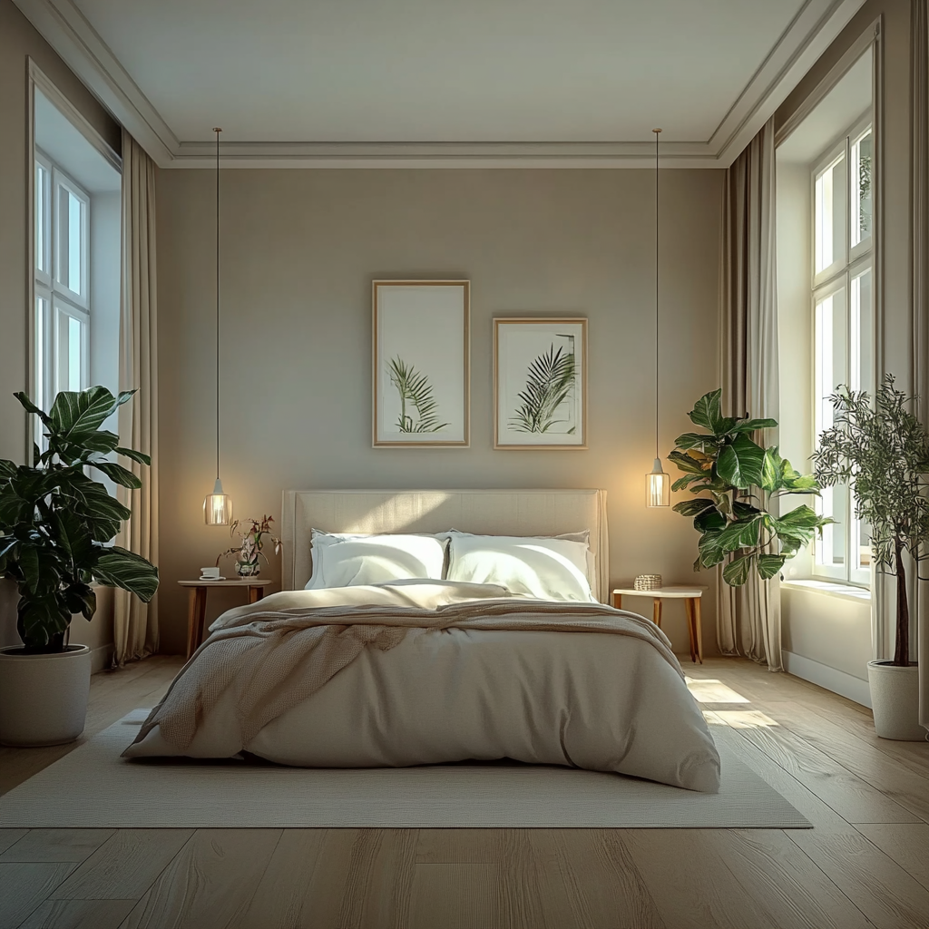 aniriofranca create similar image a room with a double bed 0f7cf3de c867 4b29 b352 c35f01871abd