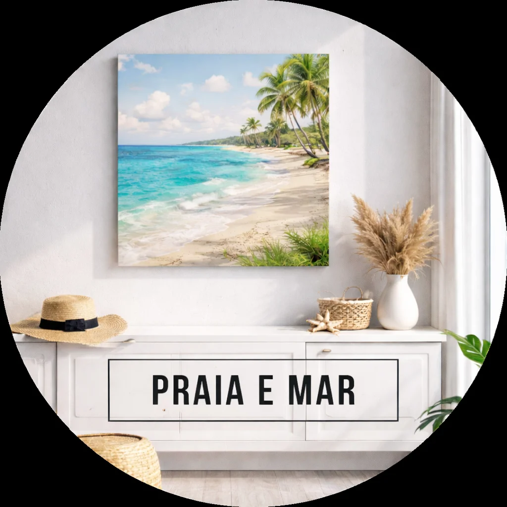 praia e mar